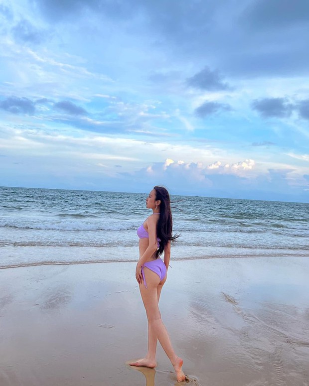 Lương Thanh diện áo tắm tôn dáng gợi cảm, con gái NSND Trần Nhượng nóng bỏng với bikini - ảnh 7