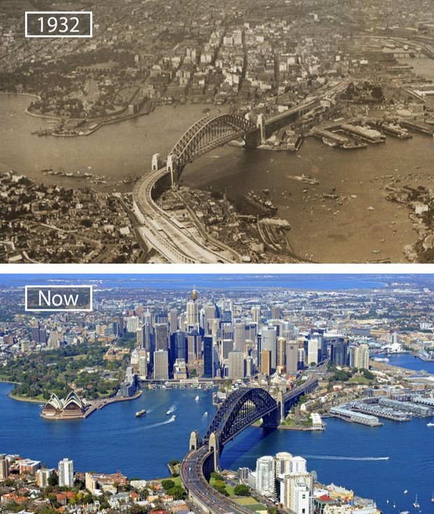 Loạt ảnh xưa và nay cho thấy sự thay đổi đáng kinh ngạc của những thành phố nổi tiếng nhất thế giới trong thế kỷ qua - ảnh 6