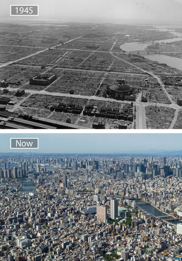 Loạt ảnh xưa và nay cho thấy sự thay đổi đáng kinh ngạc của những thành phố nổi tiếng nhất thế giới trong thế kỷ qua - ảnh 4