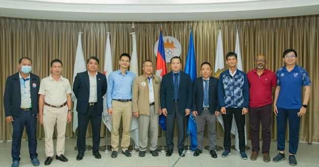 Việt Nam - Campuchia đẩy mạnh phối hợp tổ chức bộ môn Esports tại SEA Games 32 - ảnh 1