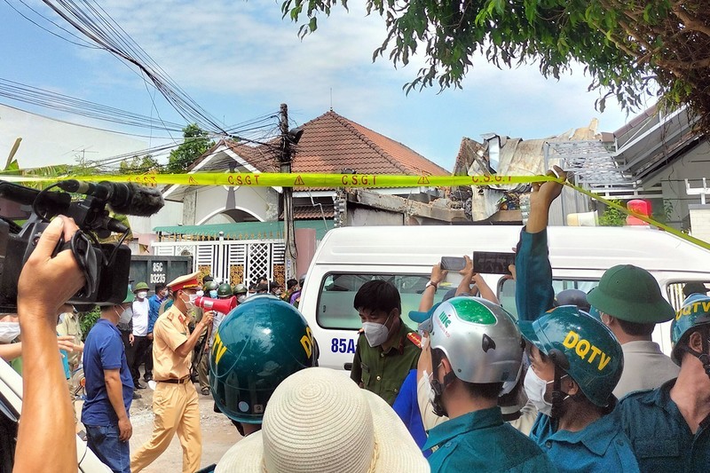Vụ cháy ở Ninh Thuận: Di hài người mẹ ôm chặt, bảo vệ 2 con - ảnh 12