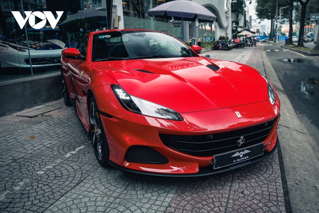 Cận cảnh Ferrari Portofino M hơn 15 tỷ đồng đầu tiên tại Việt Nam - ảnh 11