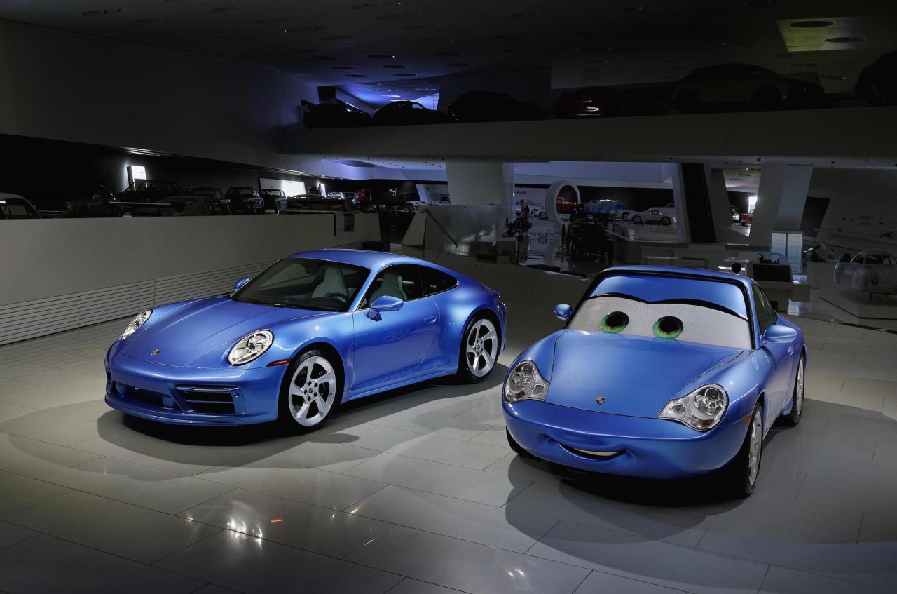 Porsche 911 Sally Special: Chiếc xe lấy cảm hứng từ phim hoạt hình - ảnh 1