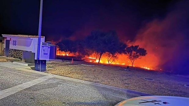 Cháy rừng nghiêm trọng vẫn chưa 