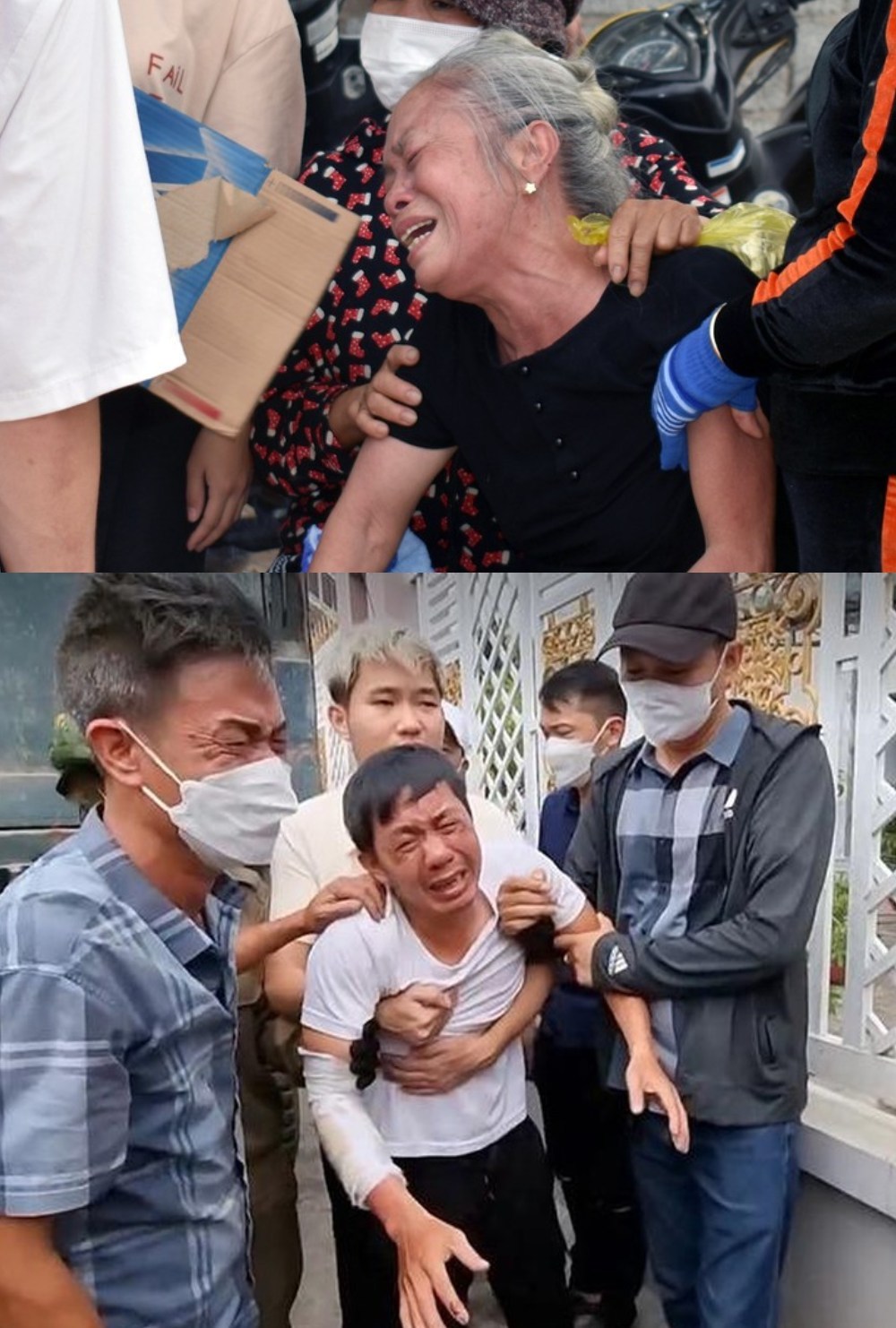 Vụ cháy ở Ninh Thuận: Di hài người mẹ ôm chặt, bảo vệ 2 con - ảnh 5