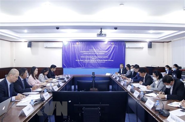 Thúc đẩy công tác ngoại giao kinh tế trong quan hệ Việt Nam-Lào - ảnh 1