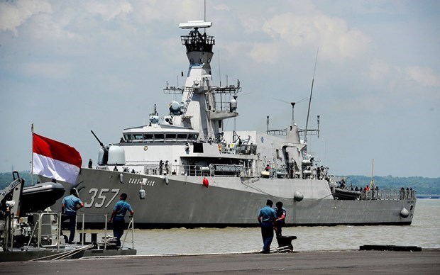 EU, Indonesia tiến hành tập trận hải quân chung lần đầu tiên - ảnh 1