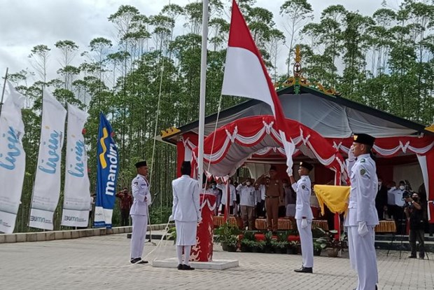 Indonesia lần đầu tiên kỷ niệm Quốc khánh tại thủ đô mới Nusantara - ảnh 1