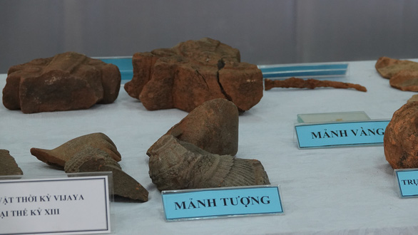 Bất ngờ với nhiều hiện vật Chăm cổ tại phế tích Châu Thành - ảnh 5