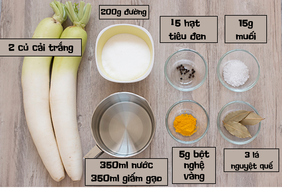 Cách làm củ cải muối Hàn Quốc ngon đúng vị đơn giản tại nhà - ảnh 7