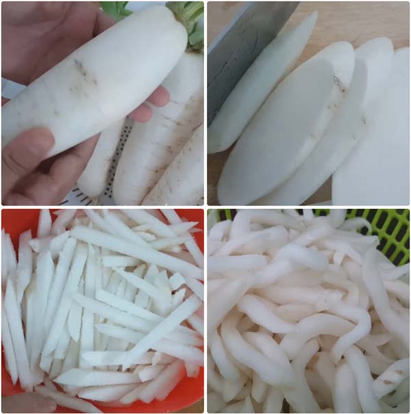 Cách làm củ cải muối ngâm chua ngọt ngon khó cưỡng - ảnh 3