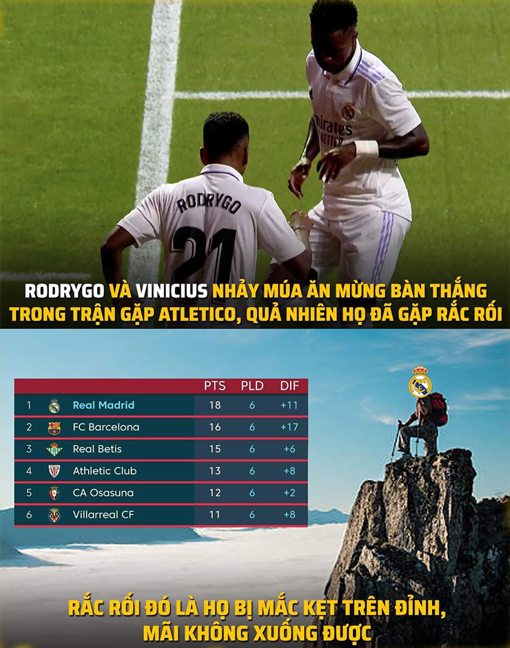 Ảnh chế: Real Madrid toàn thắng 6 vòng, lạnh lẽo trên đỉnh La Liga - ảnh 1