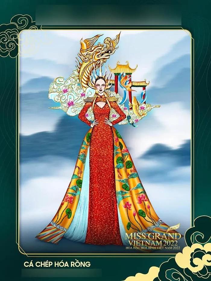 Các thiết kế trang phục dân tộc cho Miss Grand Vietnam 2022 lựa chọn  Thời  trang  Vietnam VietnamPlus