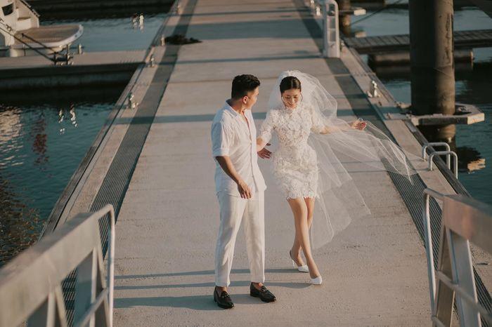 Full 3 bộ ảnh cưới của cô dâu tháng 10 - MC Liêu Hà Trinh - ảnh 11