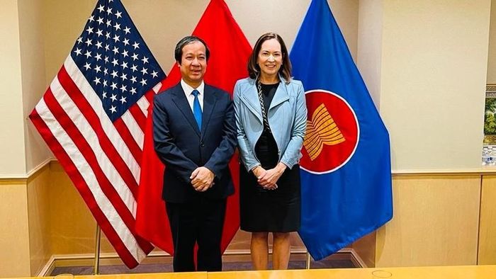 Bộ trưởng Nguyễn Kim Sơn làm việc với Bộ Ngoại giao Hoa Kỳ - ảnh 1