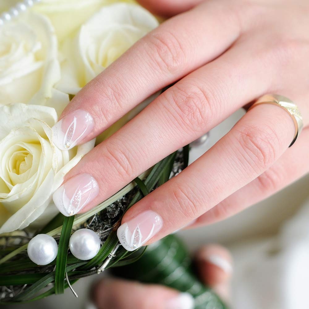 Những kiểu nail cô dâu đẹp, sang chảnh giúp nàng xinh hết phần thiên hạ - ảnh 13