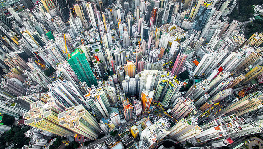 Choáng ngợp trước hình ảnh hàng triệu căn hộ ''hộp diêm'' ở Hồng Kông - ảnh 1