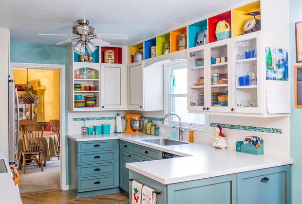 Trang trí căn bếp với sự kết hợp màu sắc độc lạ mà bạn nhất định phải thử - ảnh 1