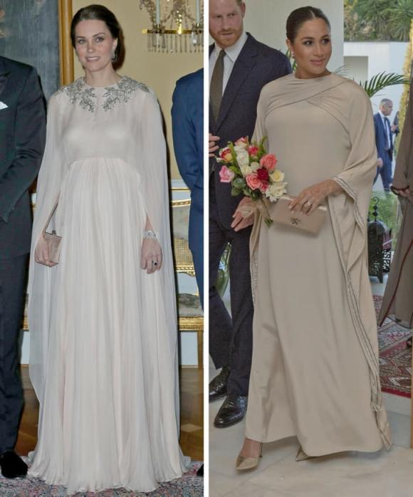 16 lần Kate Middleton và Meghan Markle chọn trang phục giống nhau. Bạn quyết định xem ai ''trông ngầu'' hơn? - ảnh 14