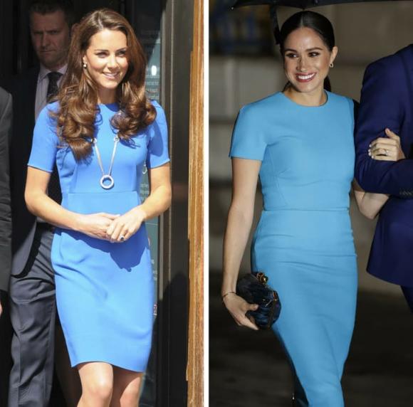 16 lần Kate Middleton và Meghan Markle chọn trang phục giống nhau. Bạn quyết định xem ai ''trông ngầu'' hơn? - ảnh 5