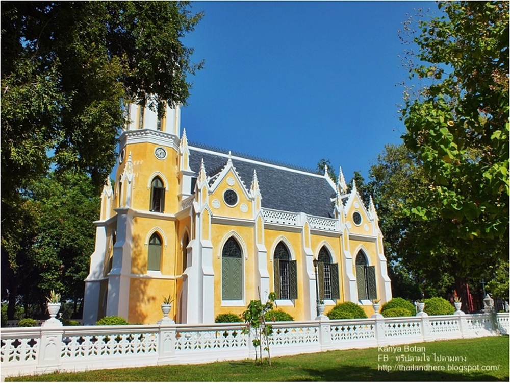 Độc đáo ngôi chùa mang kiến trúc nhà thờ có 1-0-2 ở Thái Lan - ảnh 2