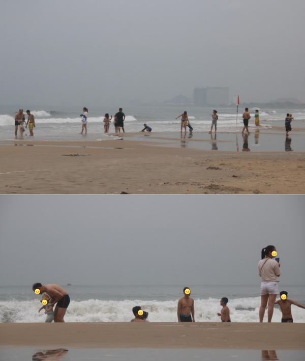 Người phụ nữ vô tư lướt sóng trên biển Đà Nẵng mặc bão Noru sắp đổ bộ - ảnh 7