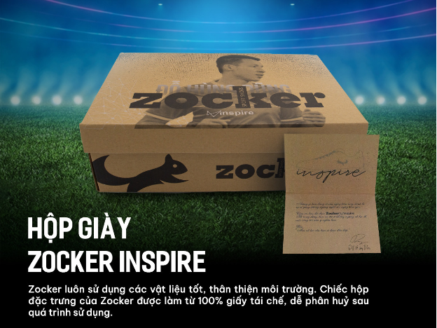 Ra mắt siêu phẩm giày đá bóng mới Zocker Inspire x Đỗ Hùng Dũng - ảnh 2