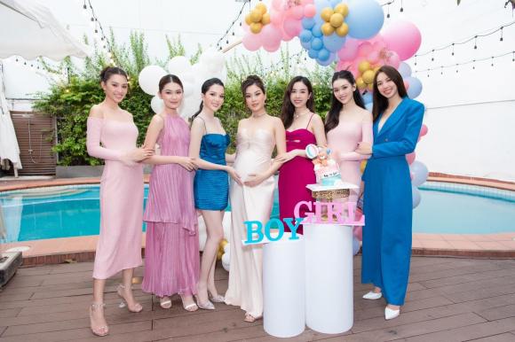 Á hậu Diễm Trang tổ chức tiệc công khai giới tính con thứ hai, loạt người đẹp đến dự - ảnh 7