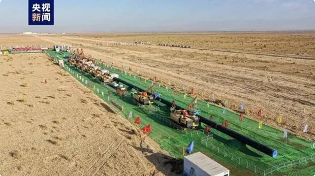 Trung Quốc khởi công xây dựng đường ống dẫn khí đốt mới - ảnh 1