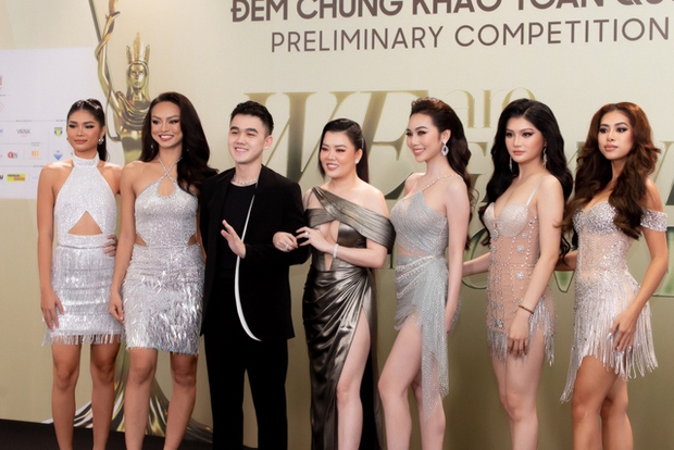 Thuỳ Tiên và dàn mỹ nhân tái xuất, 2 khách mời quốc tế xuất hiện trên thảm đỏ chung khảo Miss Grand Vietnam - ảnh 20