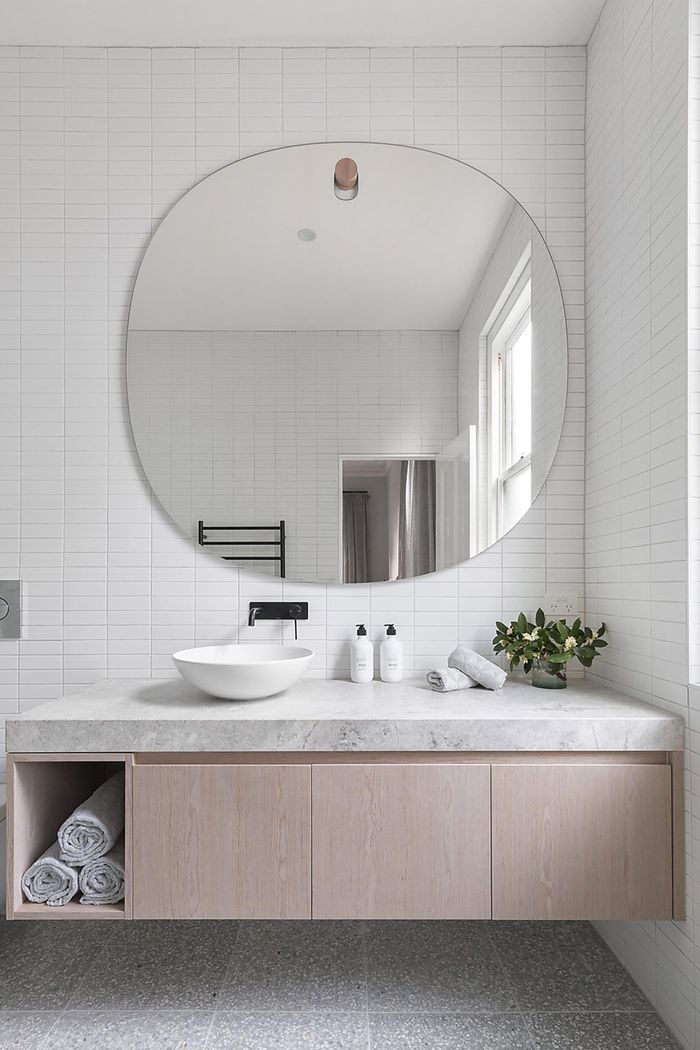Kiểu gương trang trí giúp phòng tắm trở thành không gian cực thư giãn - ảnh 7