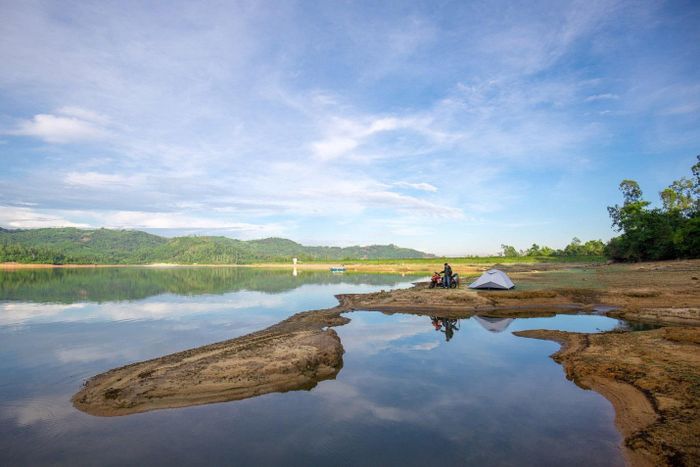 Hồ Phú Ninh mùa nước cạn - ảnh 9