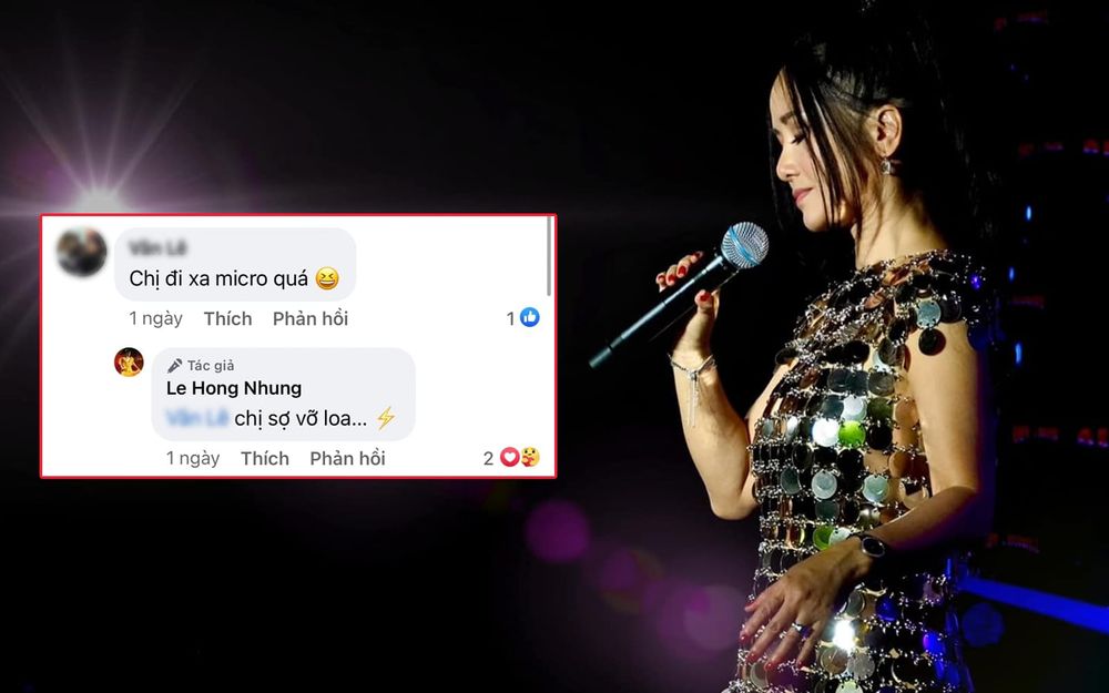 Diva Hồng Nhung giải thích về việc để micro ra xa khi hát: “Loa phường” cũng lo ngại điều này - ảnh 1