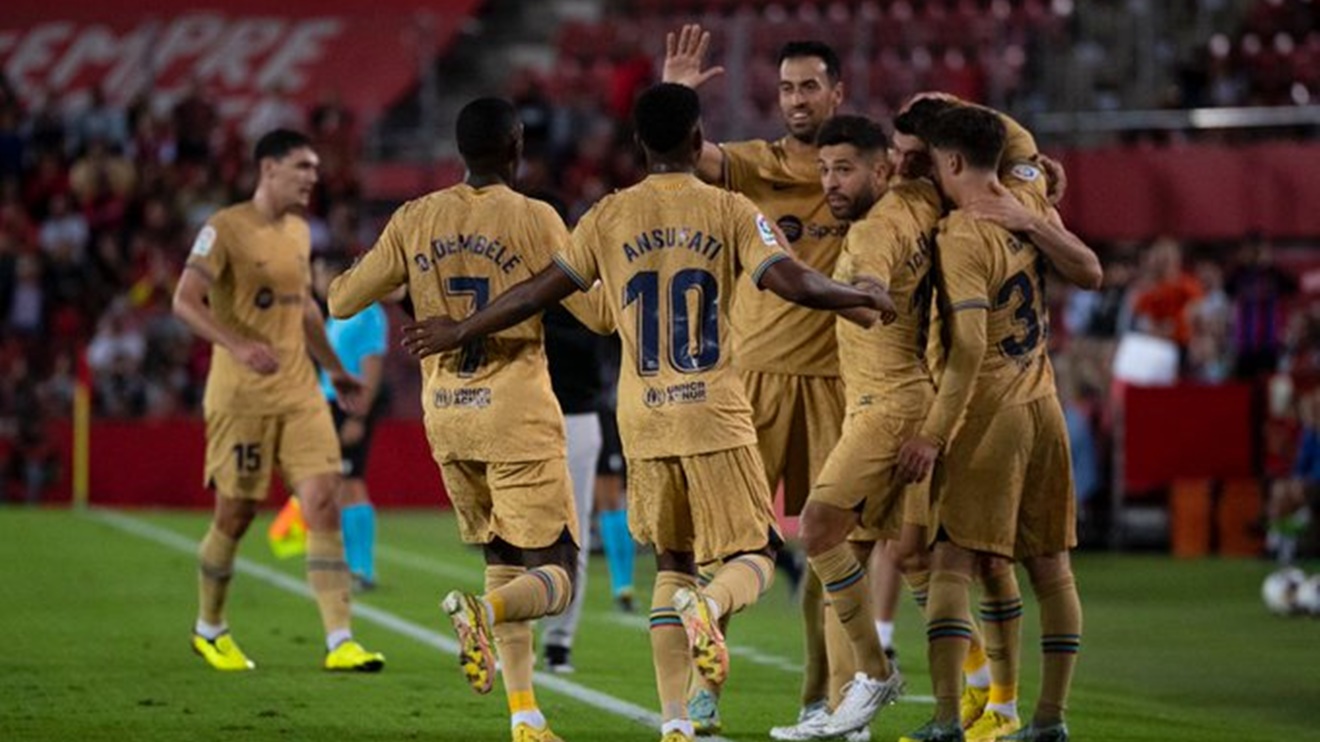 Mallorca 0-1 Barcelona: Lewandowski lại tỏa sáng, Barcelona lên đầu bảng La Liga - ảnh 1