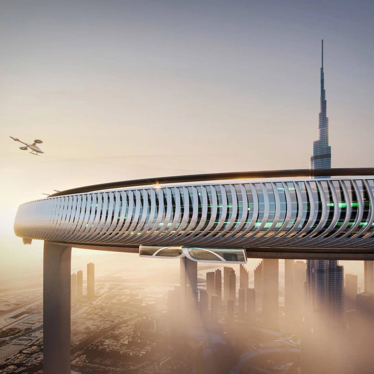 Thành phố đến từ tương lai ở Dubai - ảnh 7