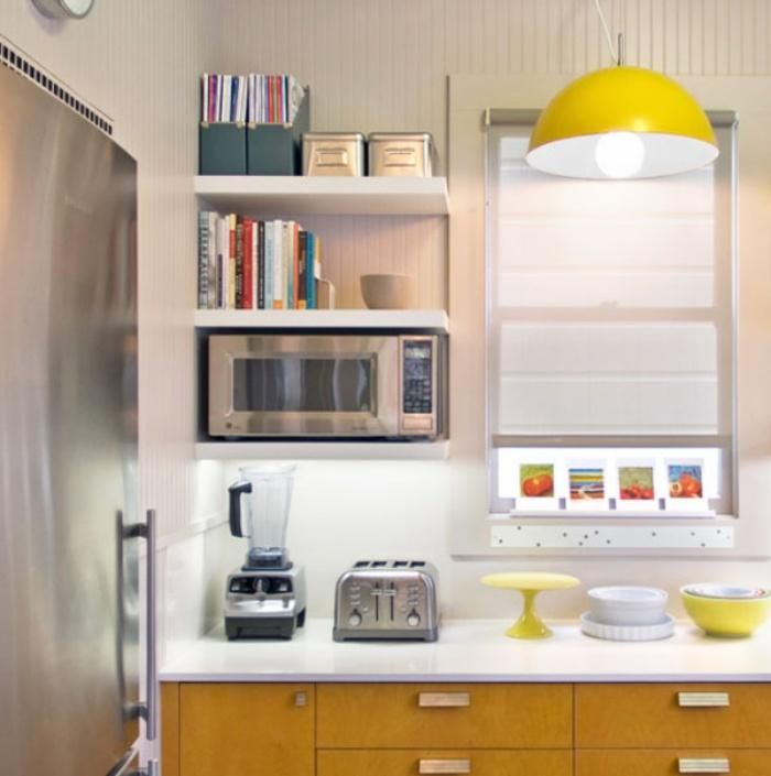 10 mẹo thông minh giúp phòng bếp nhỏ trở nên rộng thoáng - ảnh 6