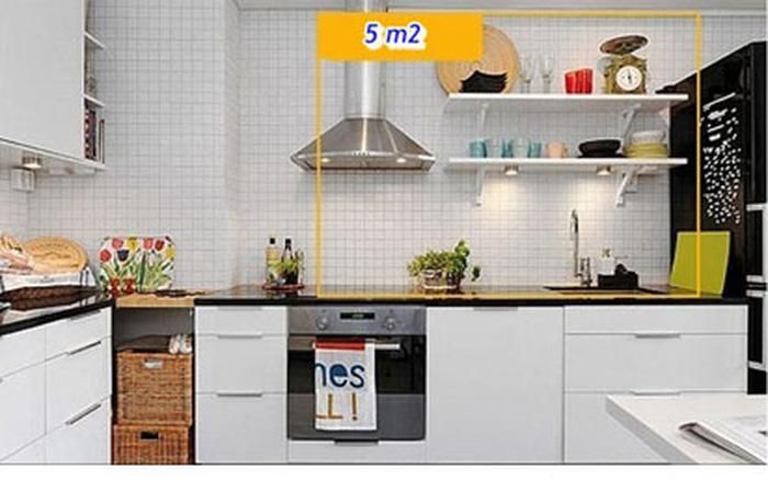 10 mẹo thông minh giúp phòng bếp nhỏ trở nên rộng thoáng - ảnh 15