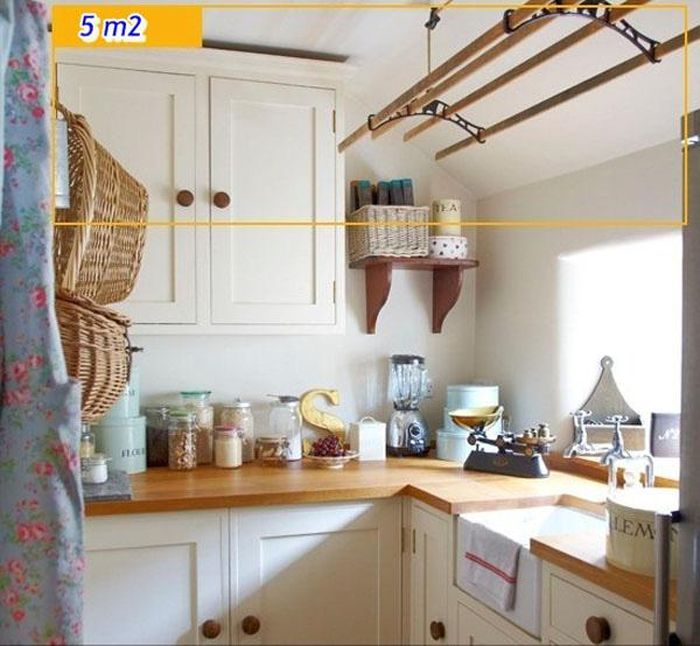 10 mẹo thông minh giúp phòng bếp nhỏ trở nên rộng thoáng - ảnh 12