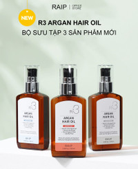 Tinh dầu dưỡng tóc Argan Raip R3 thay ‘áo mới’ - ảnh 3