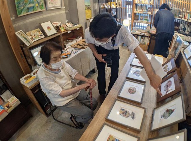 Cụ bà người Nhật gần trăm tuổi đam mê sáng tạo tranh xé dán, mở triển lãm khắp cả nước - ảnh 7