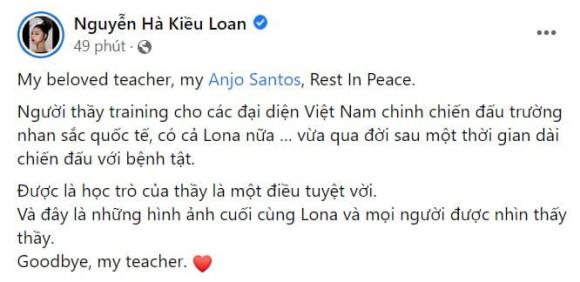 Loạt Hoa hậu Việt tiếc thương khi người thầy, chuyên gia dạy catwalk Anjo Santos qua đời - ảnh 4