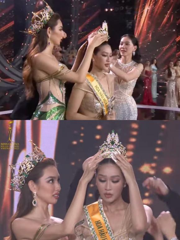 Những lần trao vương miện của Thùy Tiên: Xuất hiện lộng lẫy, liên tục ''chặt đẹp'' dàn Hoa hậu - ảnh 9