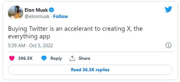 Tham vọng xây dựng “siêu ứng dụng” giống WeChat của Elon Musk từ thương vụ Twitter - ảnh 1