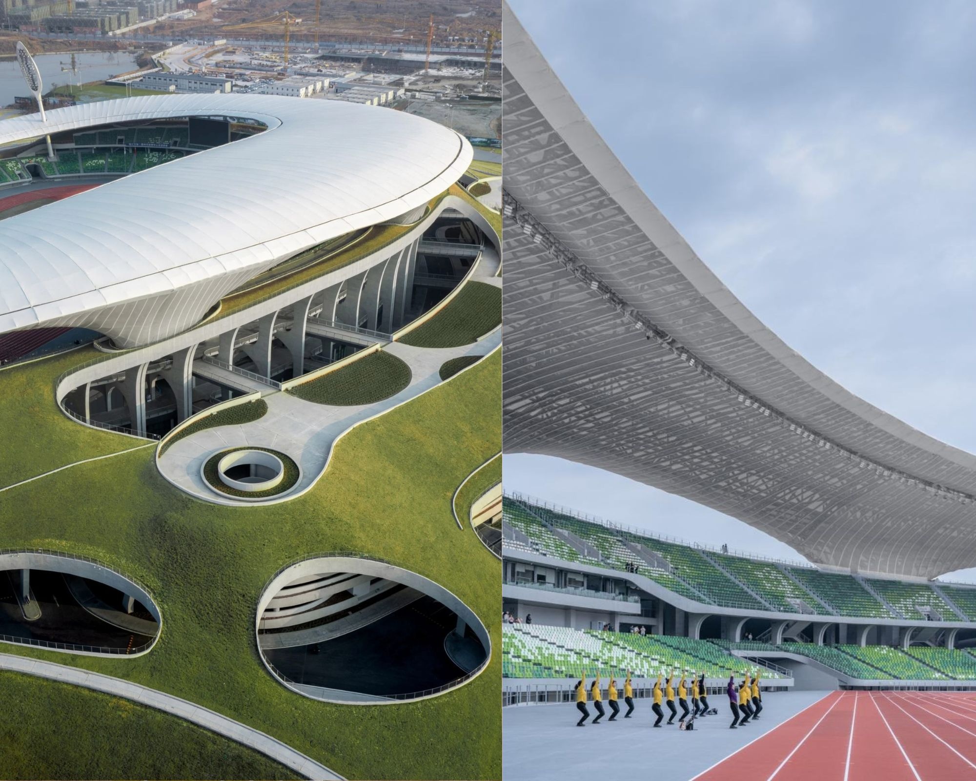 Sân vận động trong tổ hợp ngầm lớn nhất thế giới tại Trung Quốc - ảnh 7