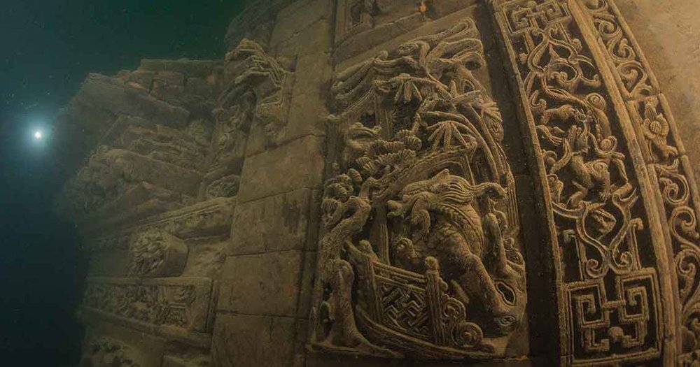 Khám phá thành phố cổ đại 1.400 năm bị chìm 40 mét dưới nước - ảnh 2
