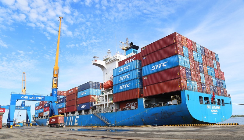 Cảng Chu Lai đón TEU container quốc tế thứ 1 triệu thông qua - ảnh 1