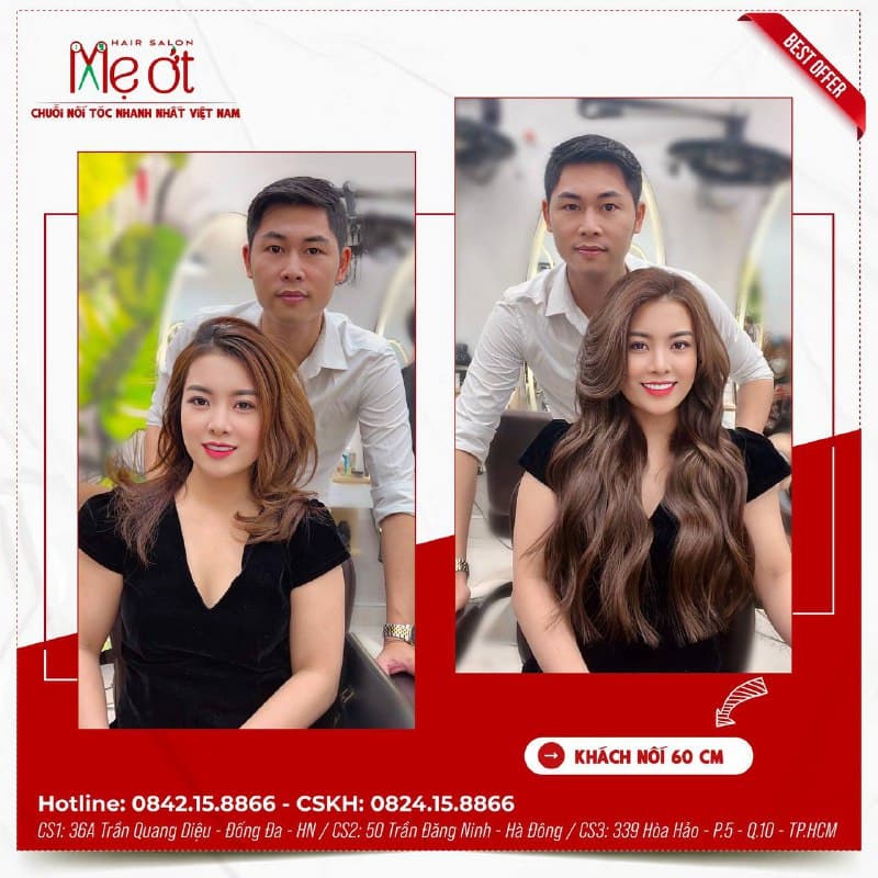 Các salon tóc quen thuộc của sao Việt  Hairworld