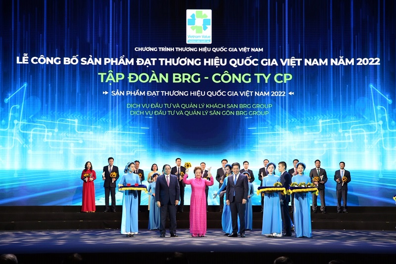 Nhiều thương hiệu thuộc Tập đoàn BRG được vinh danh “Thương hiệu Quốc gia Việt Nam năm 2022” - ảnh 1