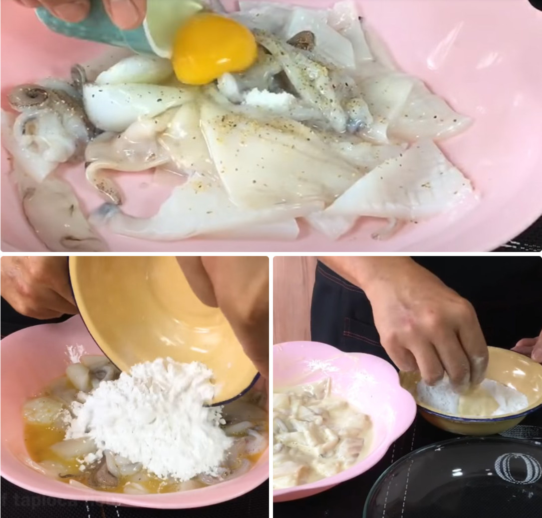 Cách thực hiện mực rang muối bột vừa thơm vừa ngon, mê hoặc chuẩn chỉnh nhà hàng quán ăn - hình ảnh 3