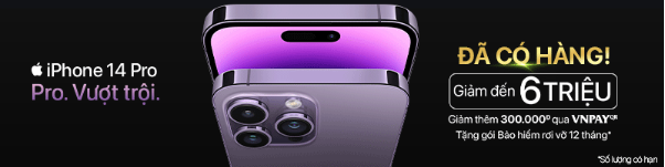iPhone 14 Pro, Pro Max giảm sâu đến 5.5 triệu đồng kèm khuyến mãi hấp dẫn - ảnh 1